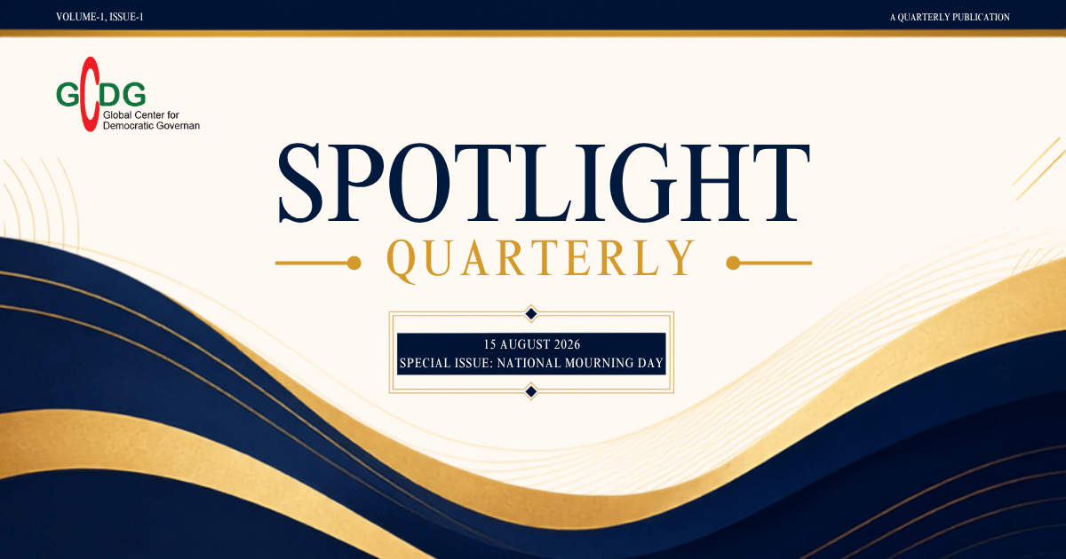 Spotlight Quarterly, Volume 1, Issue 1 - Special Issue: National Mourning Day.