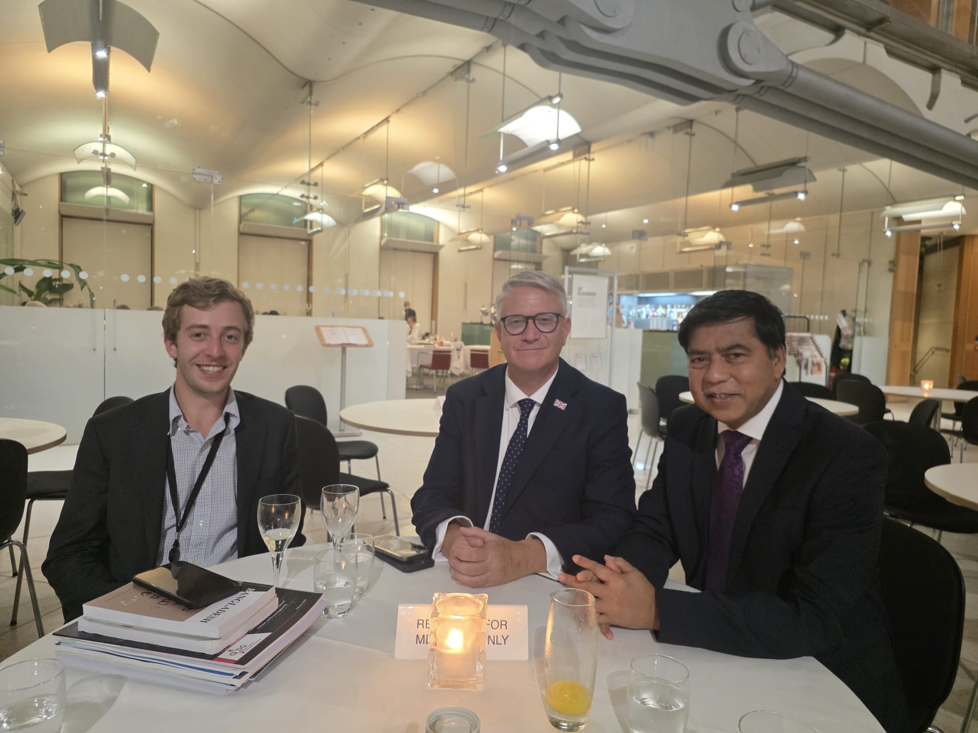 GCDG President Prof. Dr. Md. Habibe Millat meets Andrew Rosindell MP at the House of Commons